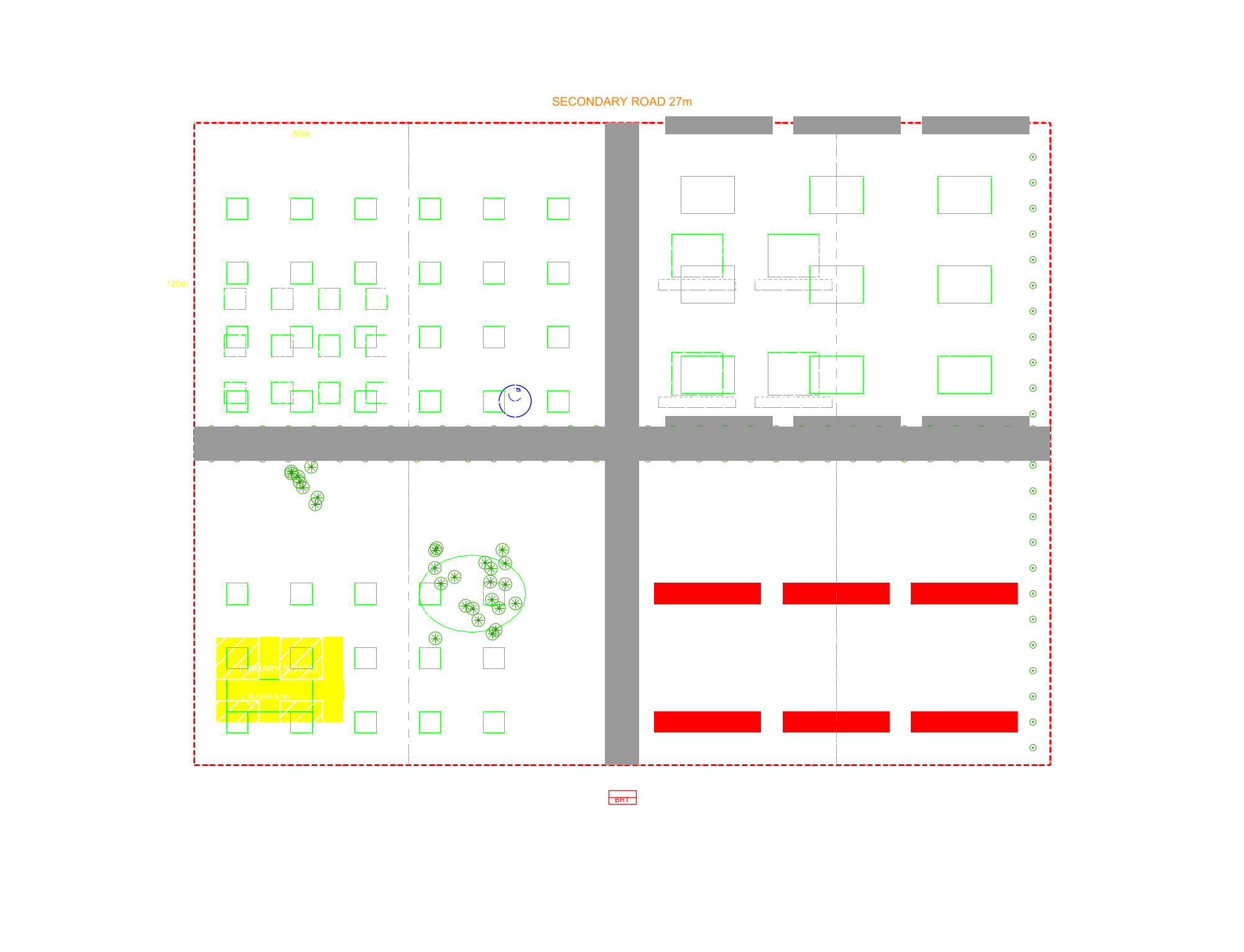 Building Plan DXF Render