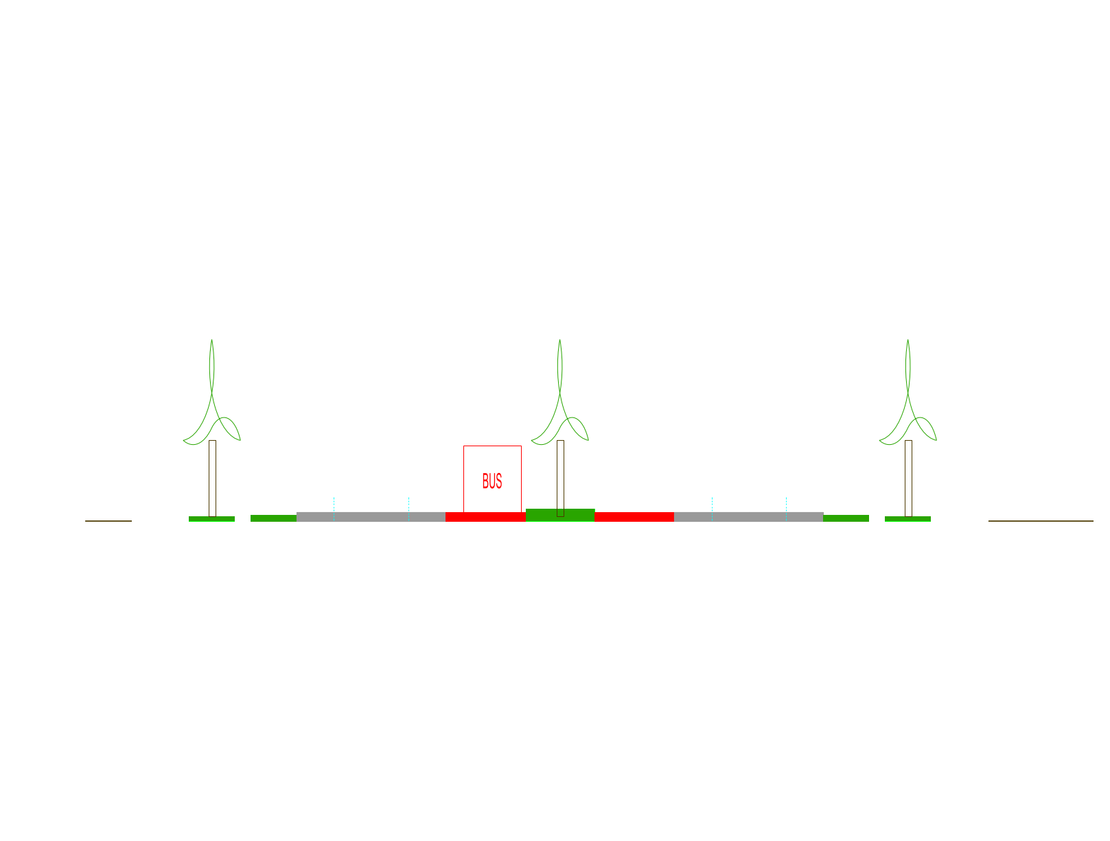 40m Primary Arterial Cross Section